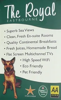 Dog friendly sign